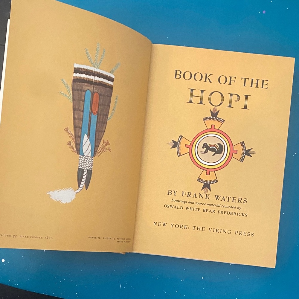 Vintage - Book of the Hopi by Frank Waters
